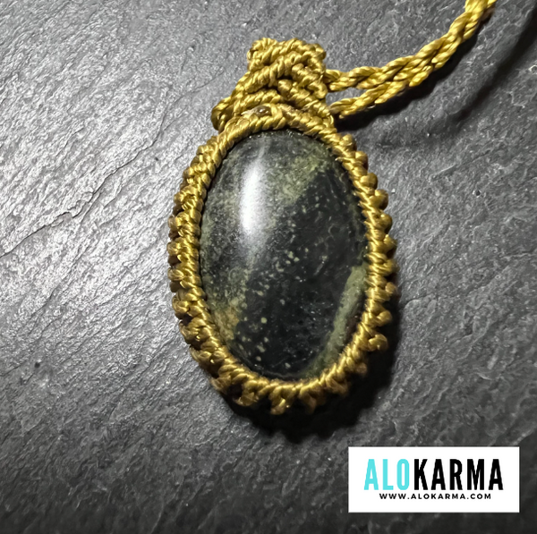 Collier jaspe Kambaba N° 2