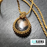 Collier chiastolite