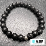 Bracelet pierre de lave