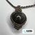 Collier Obsidienne dorée